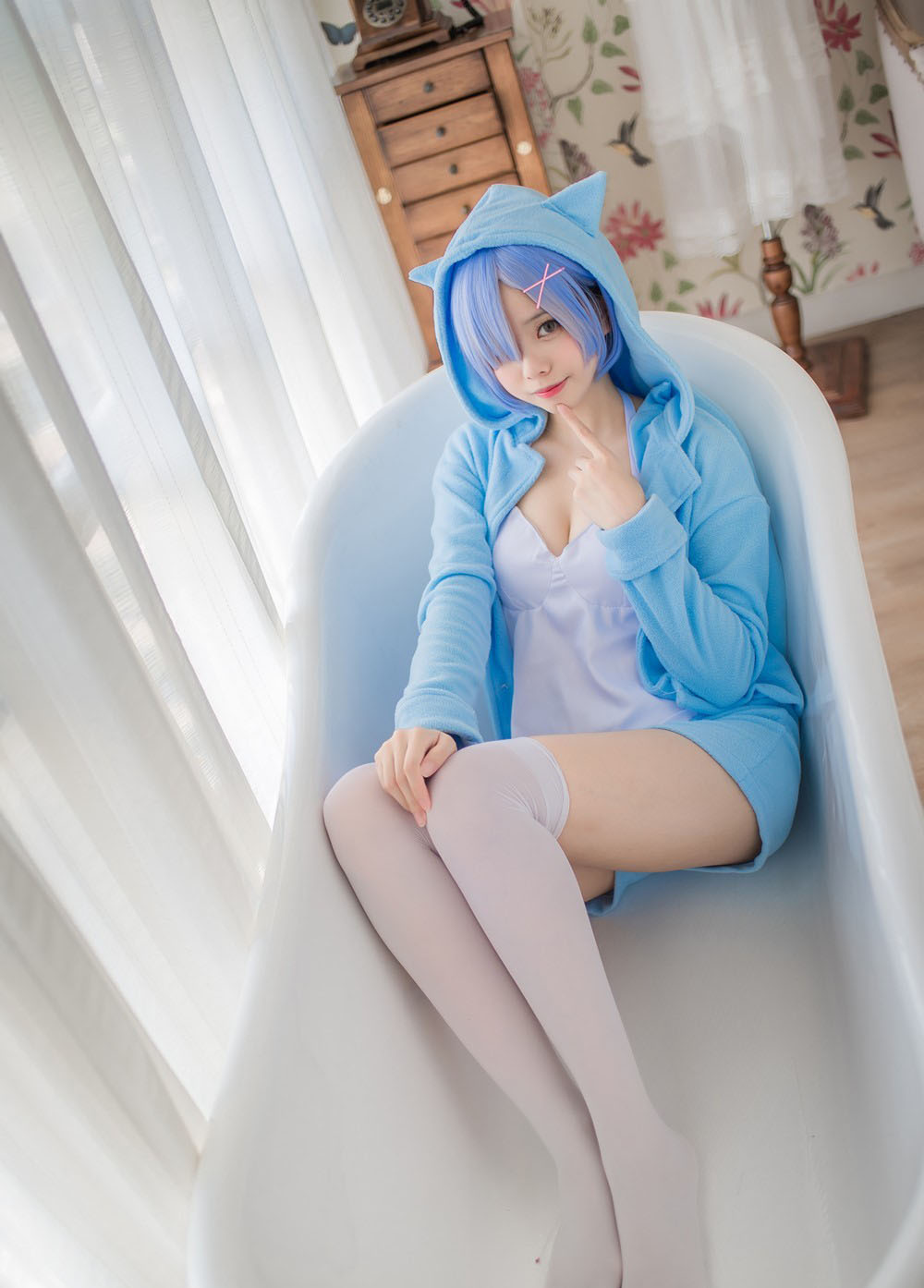 小野妹子w -  蕾姆 藍色精靈