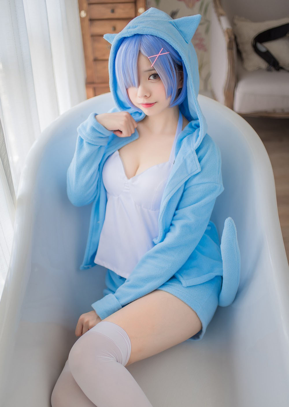 小野妹子w -  蕾姆 藍色精靈