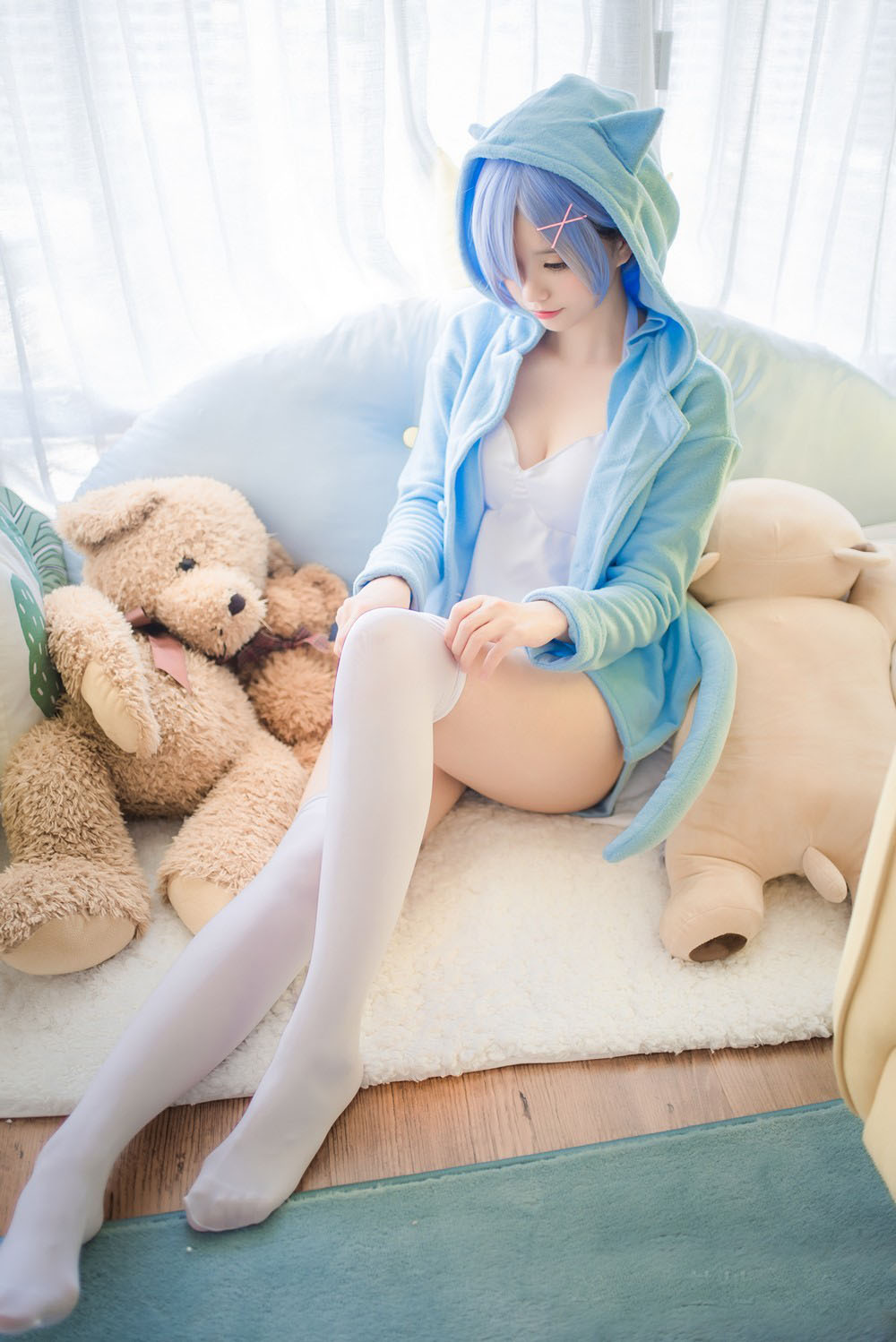 小野妹子w -  蕾姆 藍色精靈