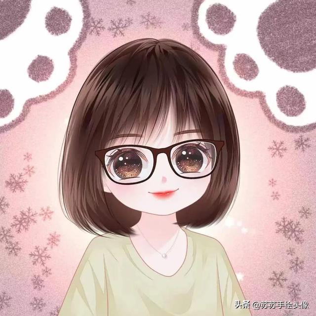 換個(gè)頭像吧，呆萌可愛的女生卡通頭像，減齡又時(shí)尚 太受歡迎了