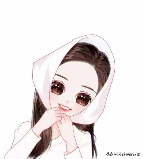 換個(gè)頭像吧，呆萌可愛的女生卡通頭像，減齡又時(shí)尚 太受歡迎了