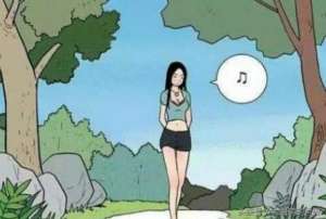 丑女變美女(搞笑漫畫：只要泡變美泉水，丑女立馬變美女)