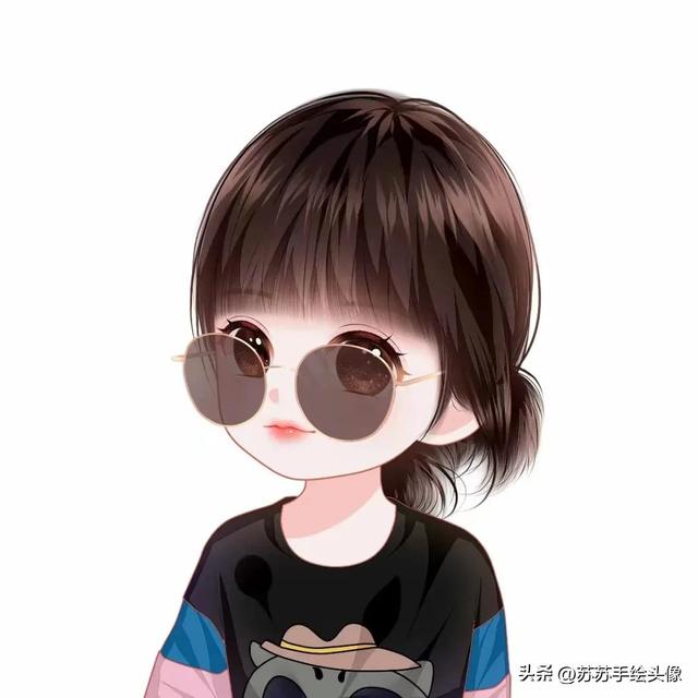 換個(gè)頭像吧，呆萌可愛的女生卡通頭像，減齡又時(shí)尚 太受歡迎了