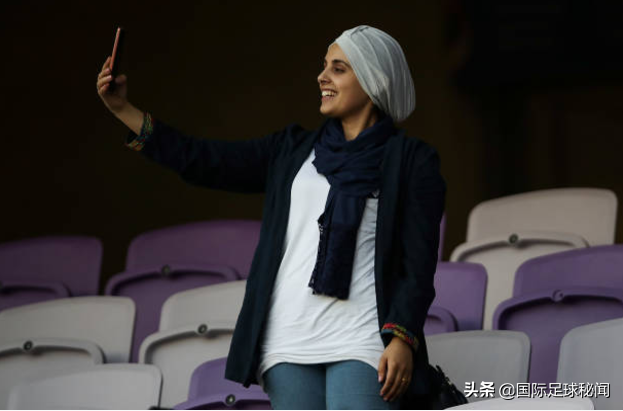 亚洲杯难得一见的各国美女球迷,东西亚美眉齐聚球场