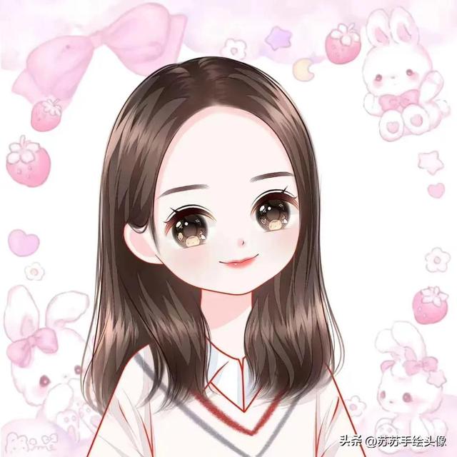 換個(gè)頭像吧，呆萌可愛的女生卡通頭像，減齡又時(shí)尚 太受歡迎了