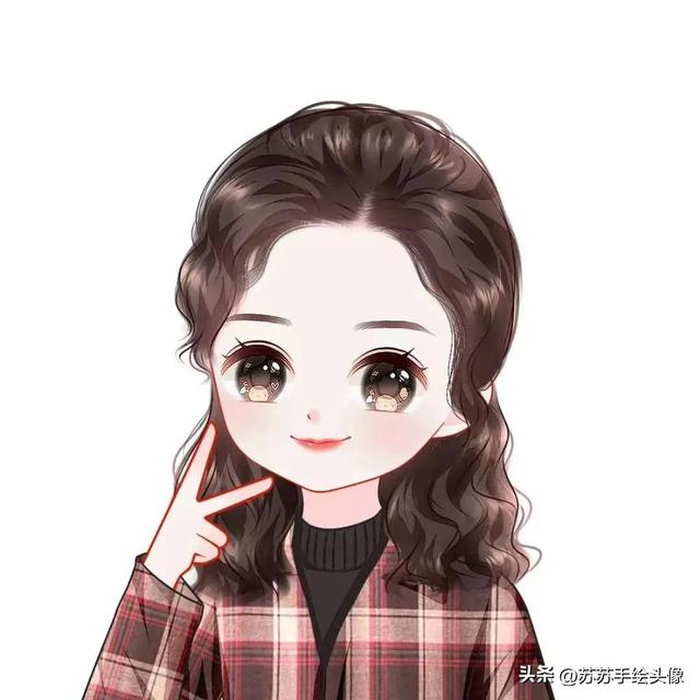 換個(gè)頭像吧，呆萌可愛的女生卡通頭像，減齡又時(shí)尚 太受歡迎了