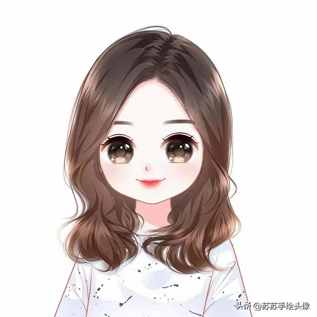換個(gè)頭像吧，呆萌可愛的女生卡通頭像，減齡又時(shí)尚 太受歡迎了