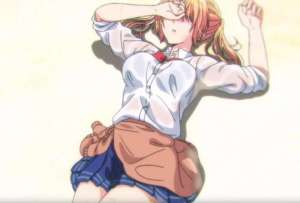 動漫美女被(美少女落難荒島，初吻被同伴奪走，而且還是昆蟲味的)