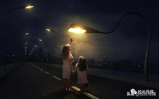 滄海：路燈下的小姑娘