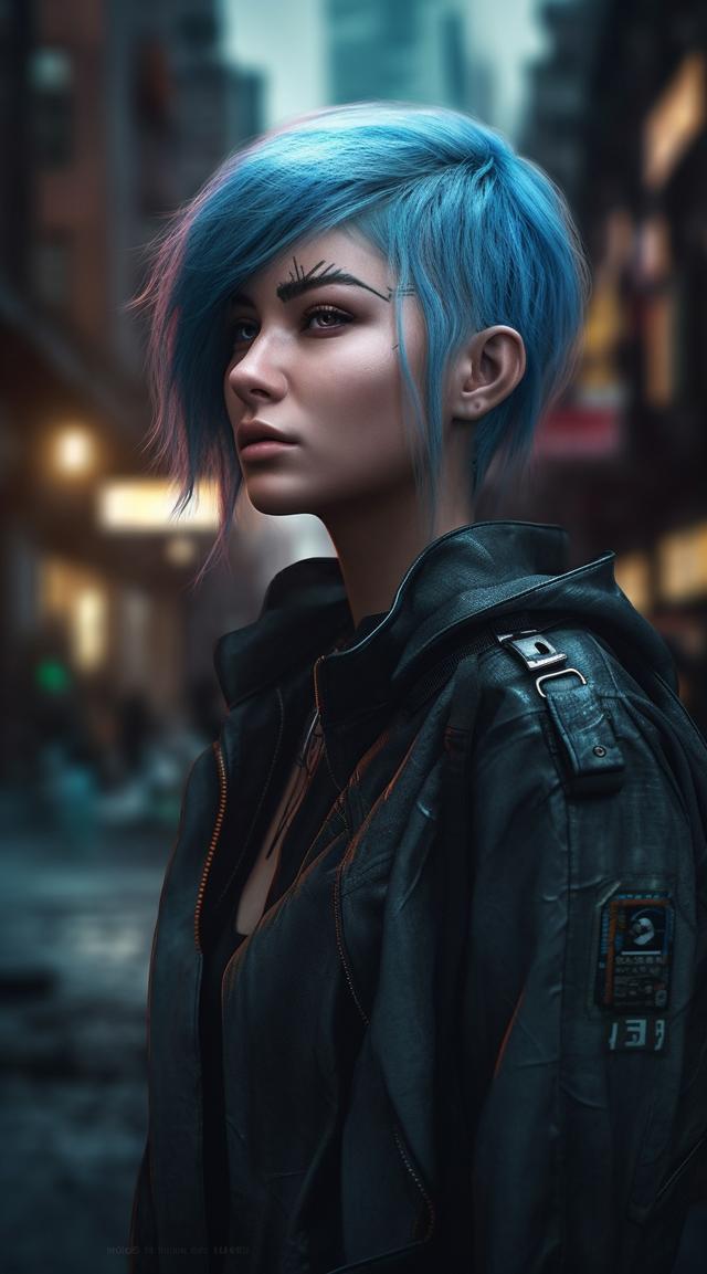 midjourney作畫機(jī)甲少女，咒語記錄