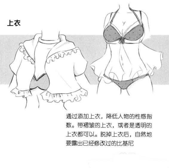 「推荐」动漫美少女泳装怎么画?教你如何绘制萝莉美少女泳装