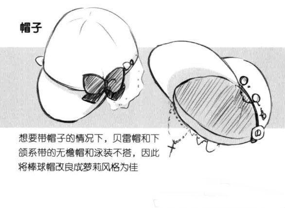 「推荐」动漫美少女泳装怎么画?教你如何绘制萝莉美少女泳装