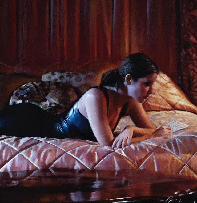 震撼!英国大师笔下超逼真美女人体,如影片般顶级质感,浪漫唯美