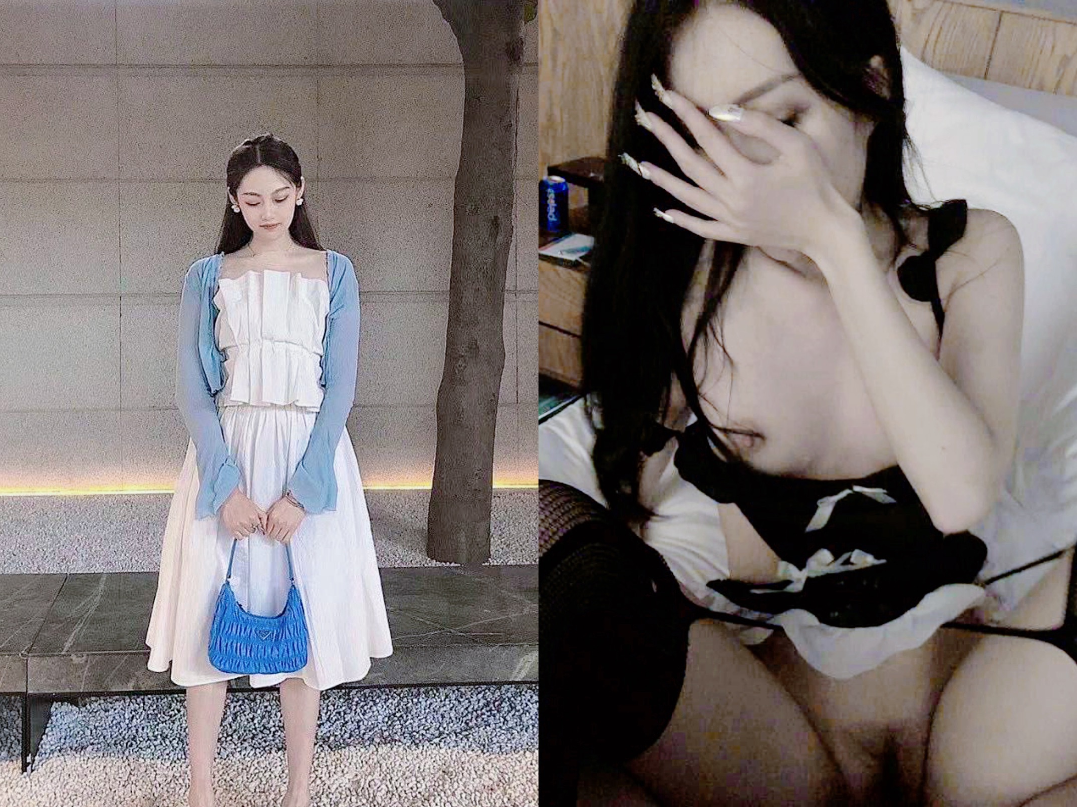 反差婊，清纯VS淫荡 二