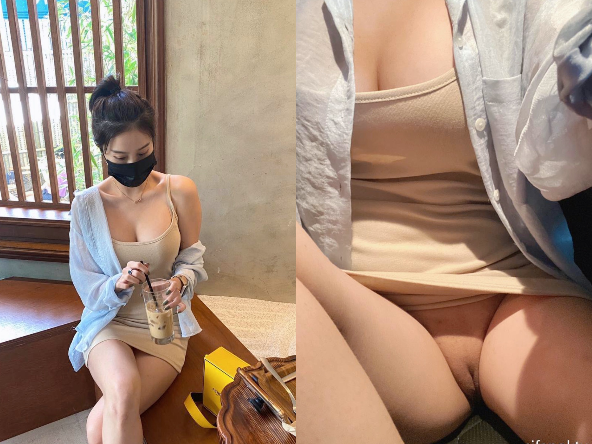 露脸反差婊 清纯女神VS淫荡母狗