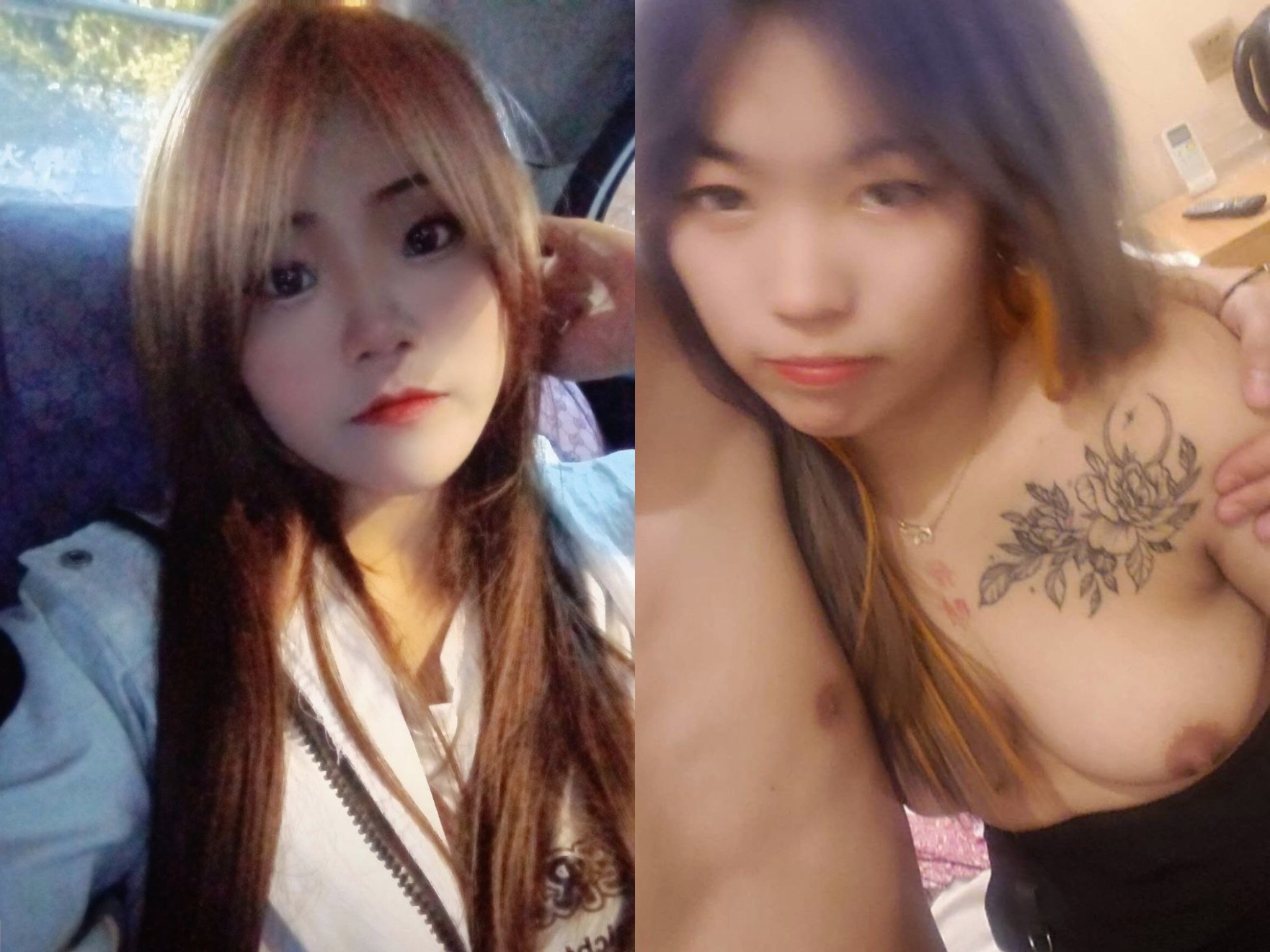 露脸反差婊 清纯女神VS淫荡母狗