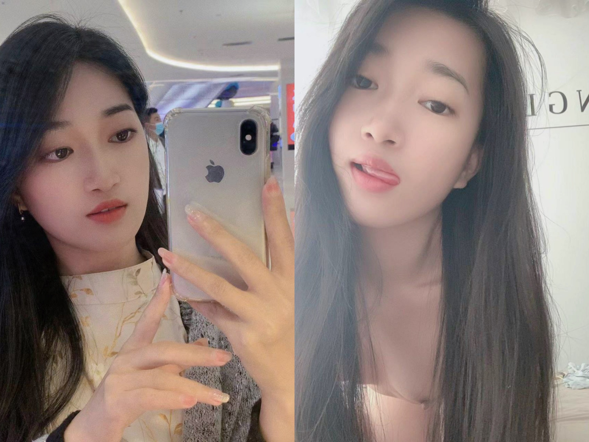 [骚美人]露脸反差婊，清纯女神VS淫荡母狗