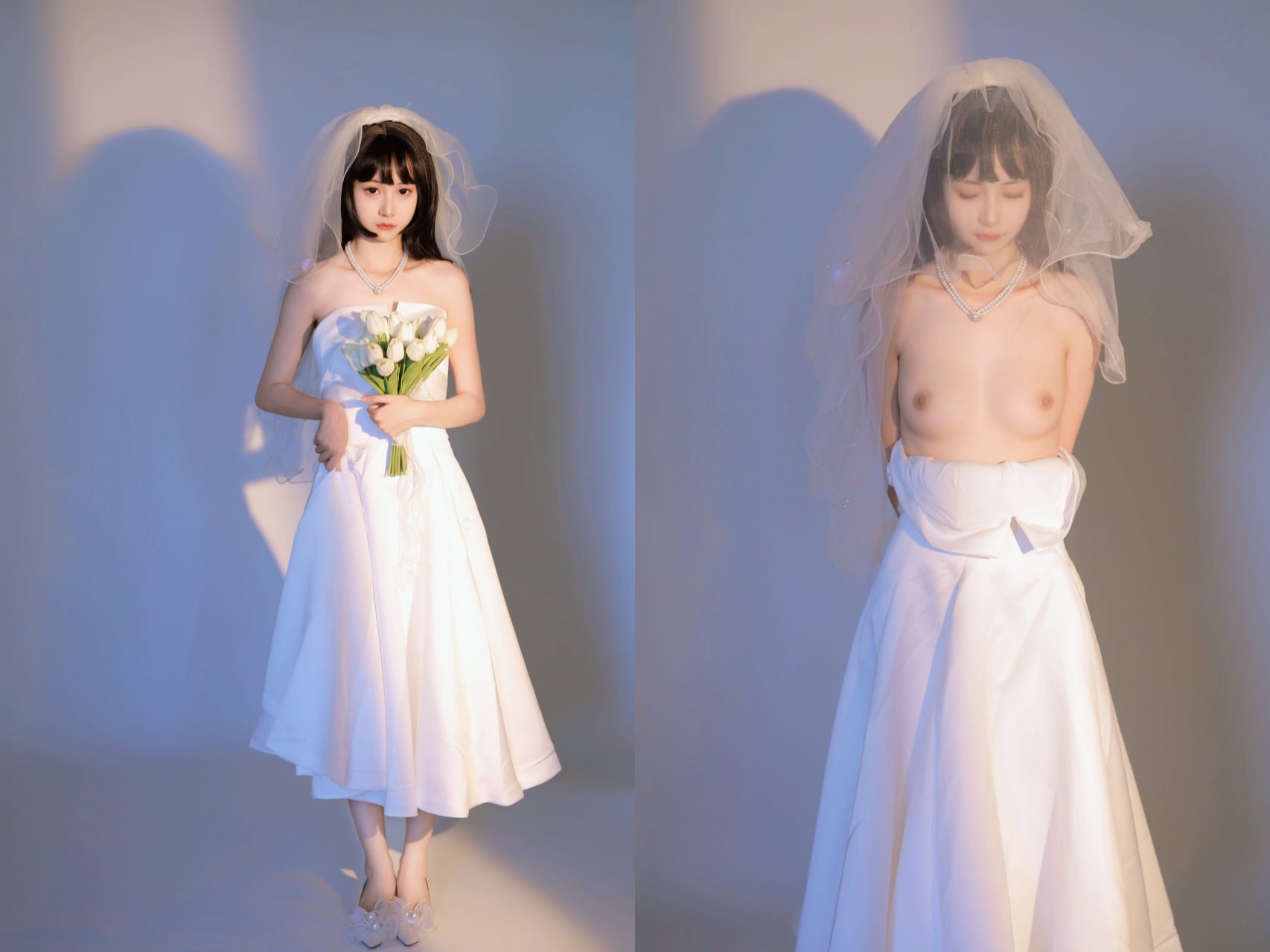 [骚美人]露脸反差婊，清纯女神VS淫荡母狗