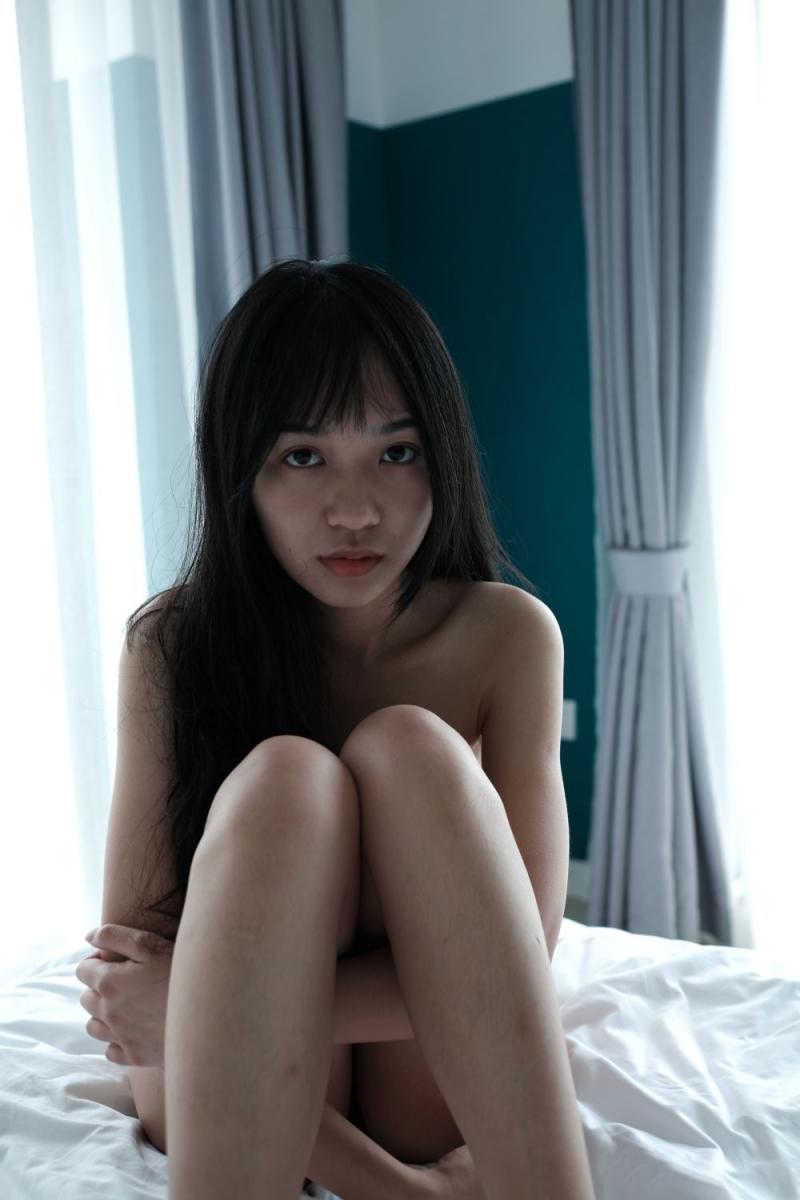 看上去是非常纯净的小母狗