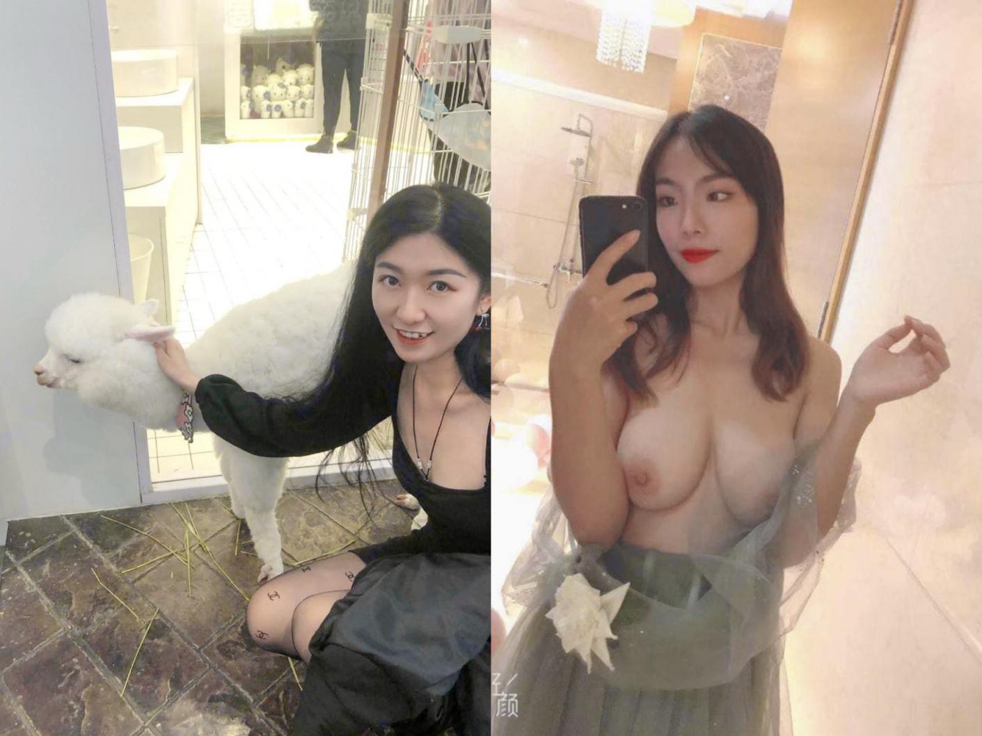 《人间绝色是女子》露脸反差婊，清纯女神vs淫荡母狗