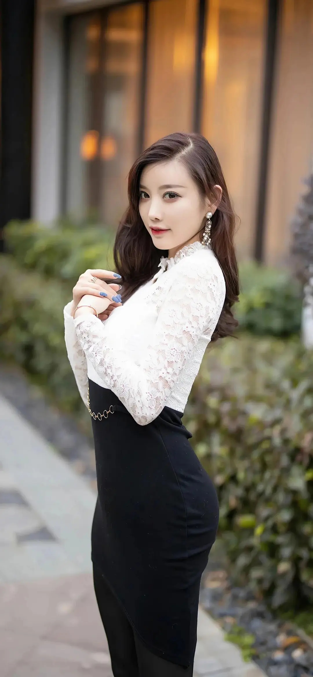 绝美颜值和曼妙身材的小姐姐