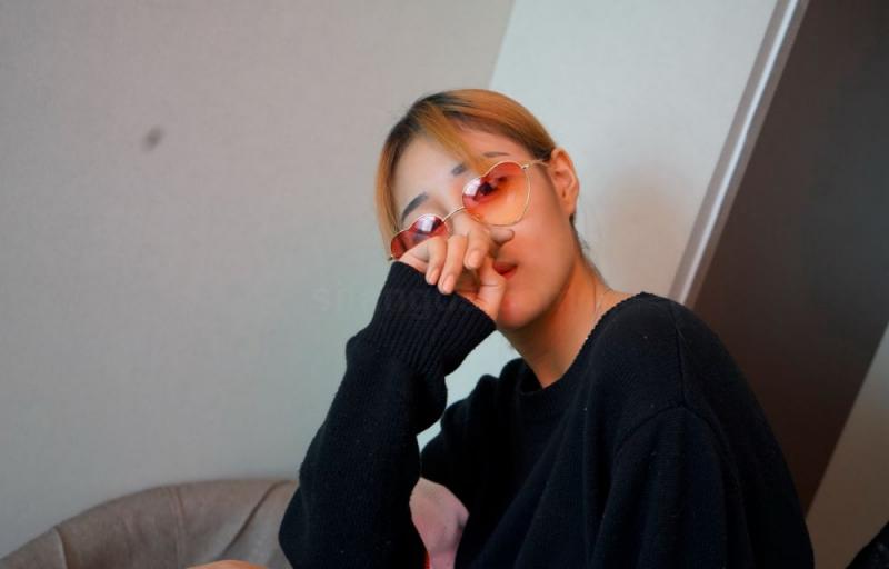 清纯气息的妹子就是舒服