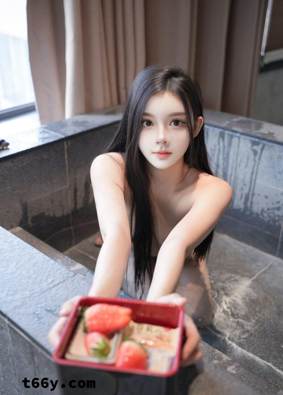 高颜值反差婊模特，浴室比基尼私拍