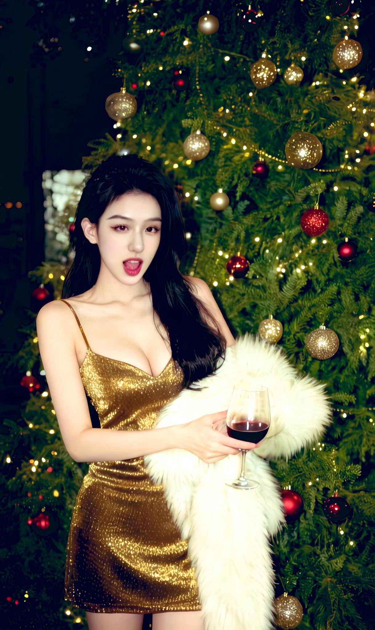 圣诞节专辑诱惑少妇性感写真