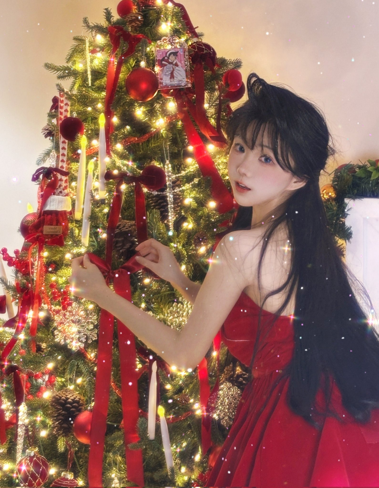 圣诞节专辑诱惑少妇性感写真