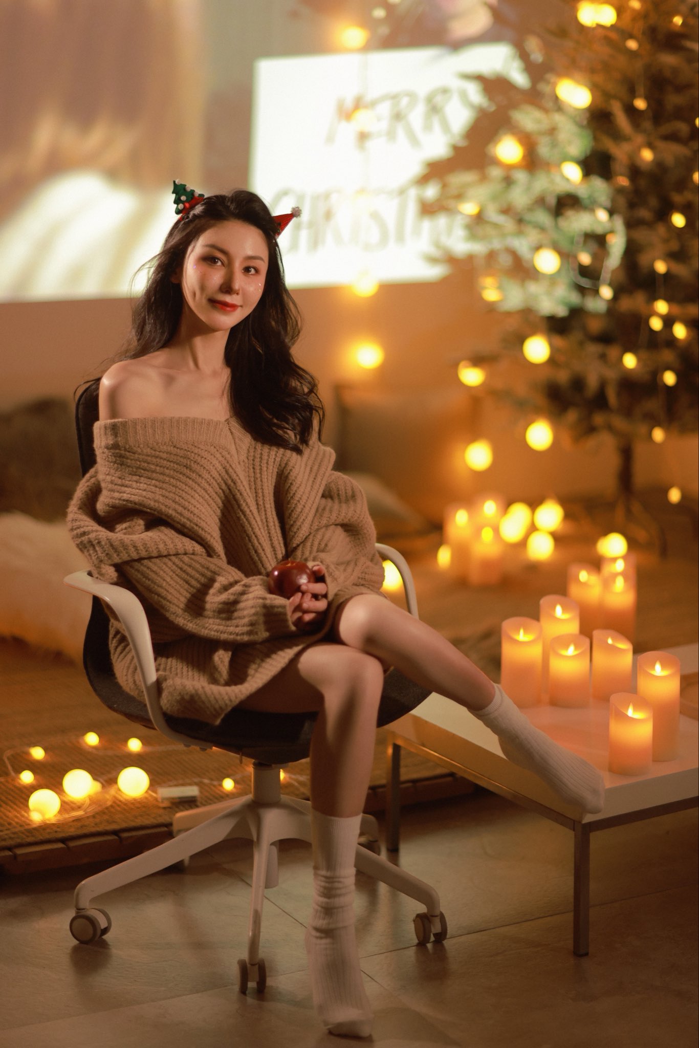 圣诞节专辑诱惑少妇性感写真