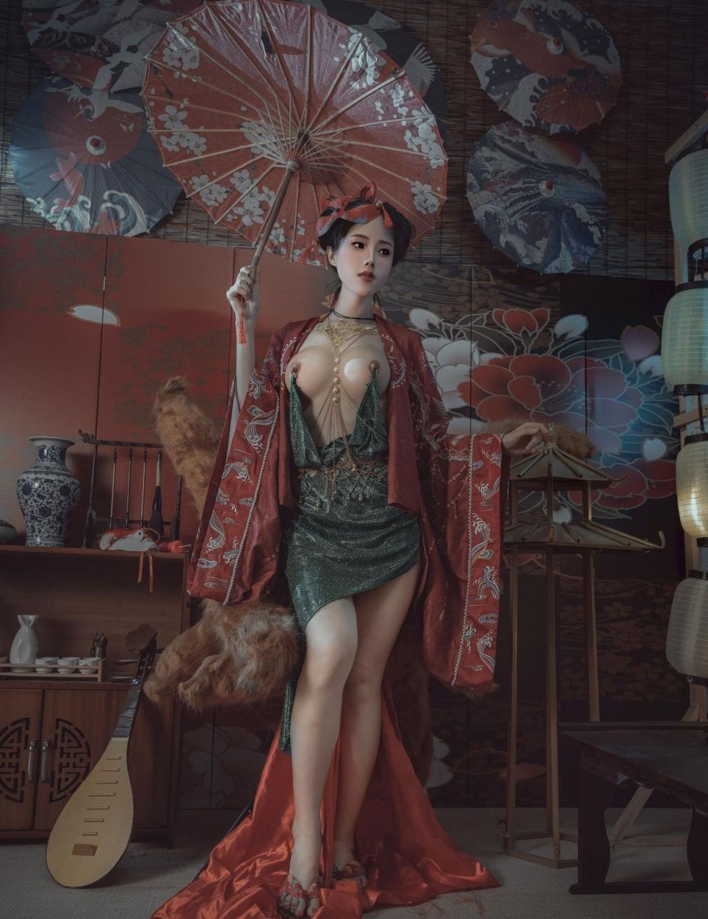 青丘赤狐传说真人壁纸版