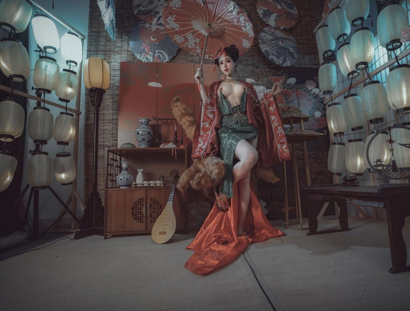 青丘赤狐传说真人壁纸版