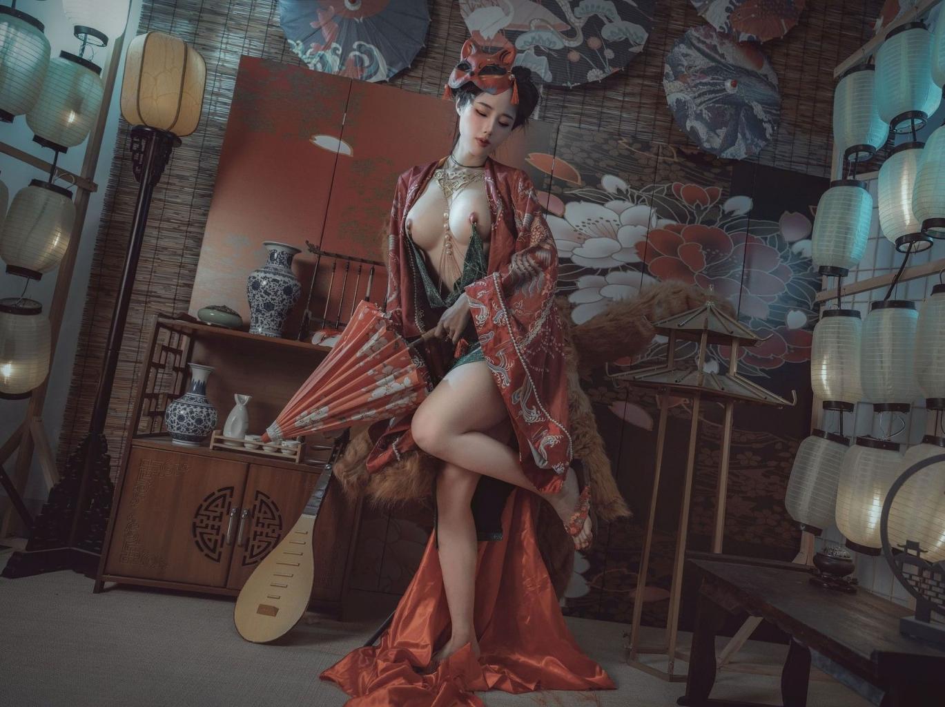 青丘赤狐传说真人壁纸版