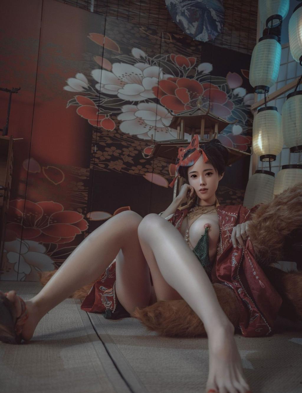 青丘赤狐传说真人壁纸版