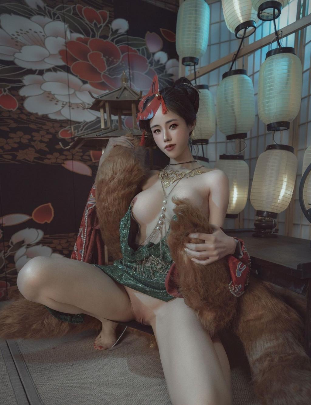 青丘赤狐传说真人壁纸版