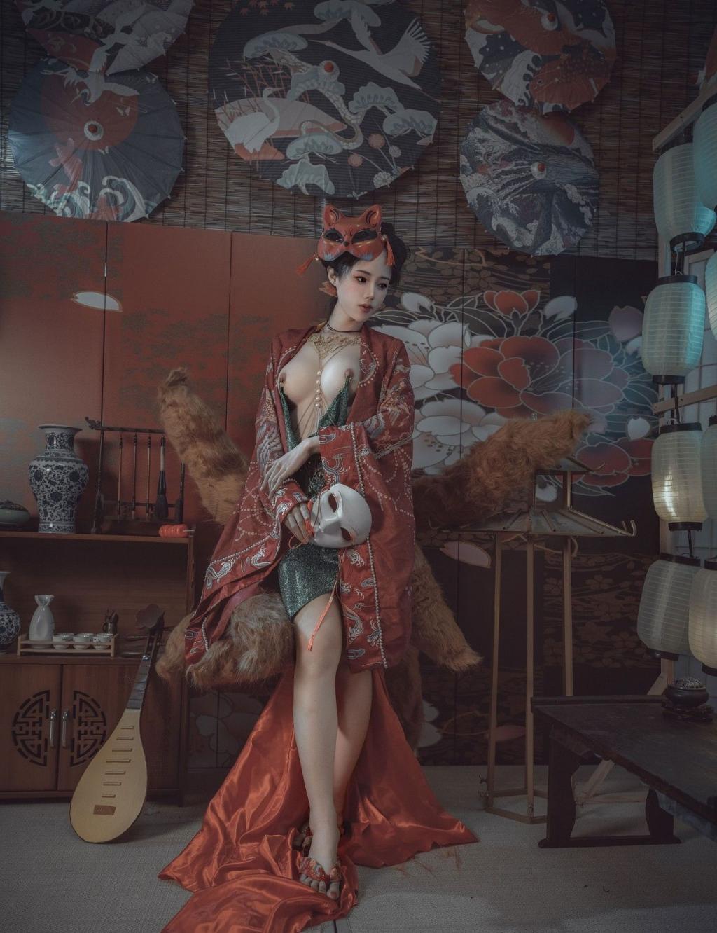 青丘赤狐传说真人壁纸版