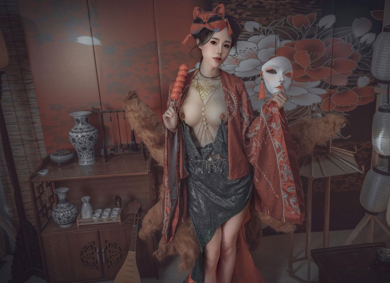 青丘赤狐传说真人壁纸版