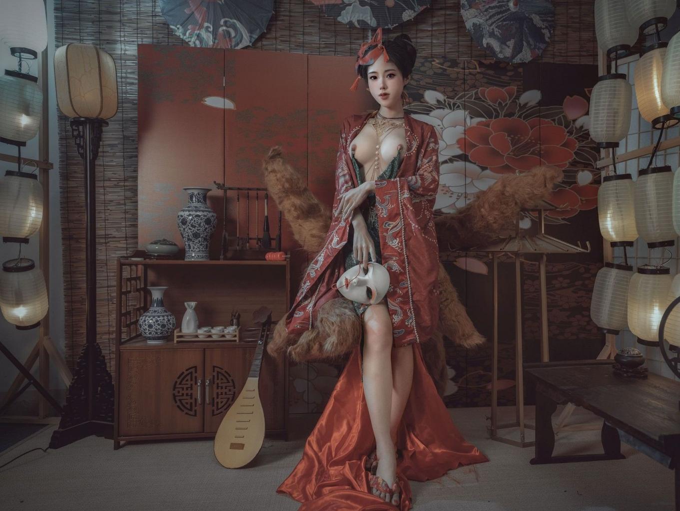 青丘赤狐传说真人壁纸版