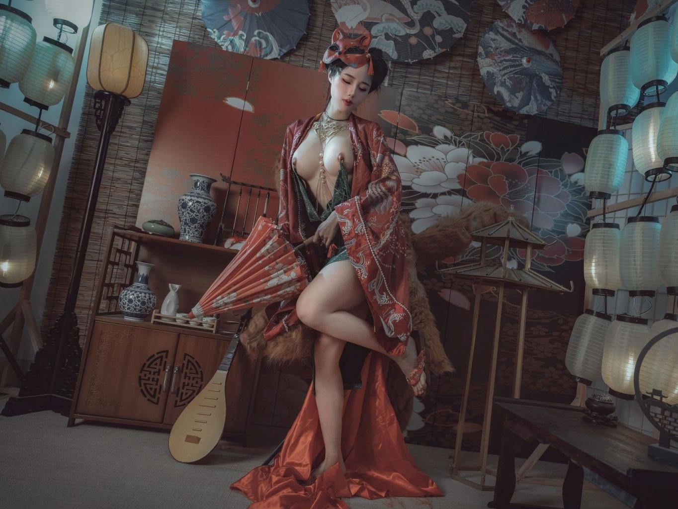 青丘赤狐传说真人壁纸版