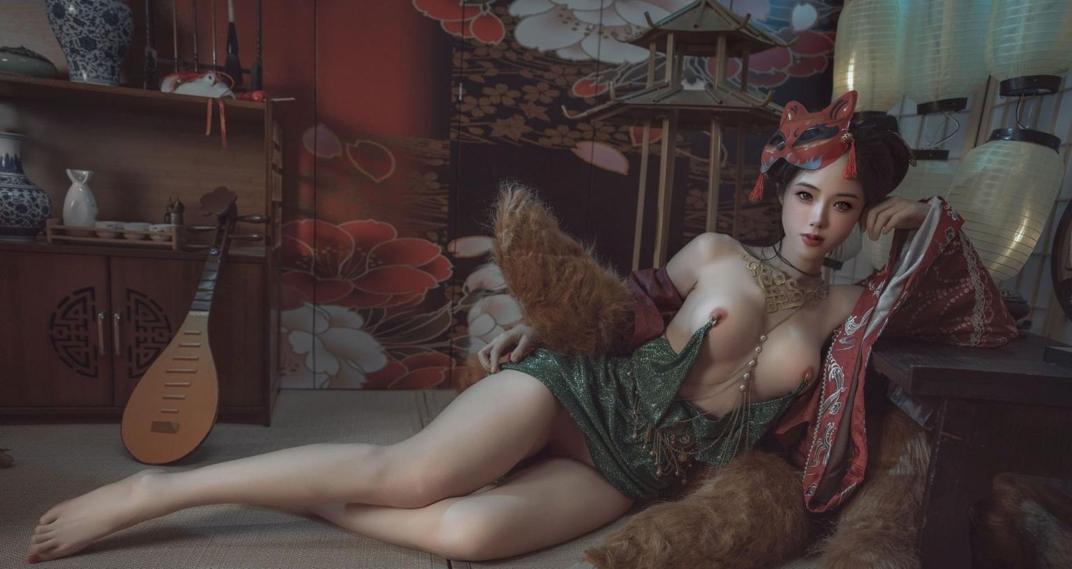 青丘赤狐传说真人壁纸版