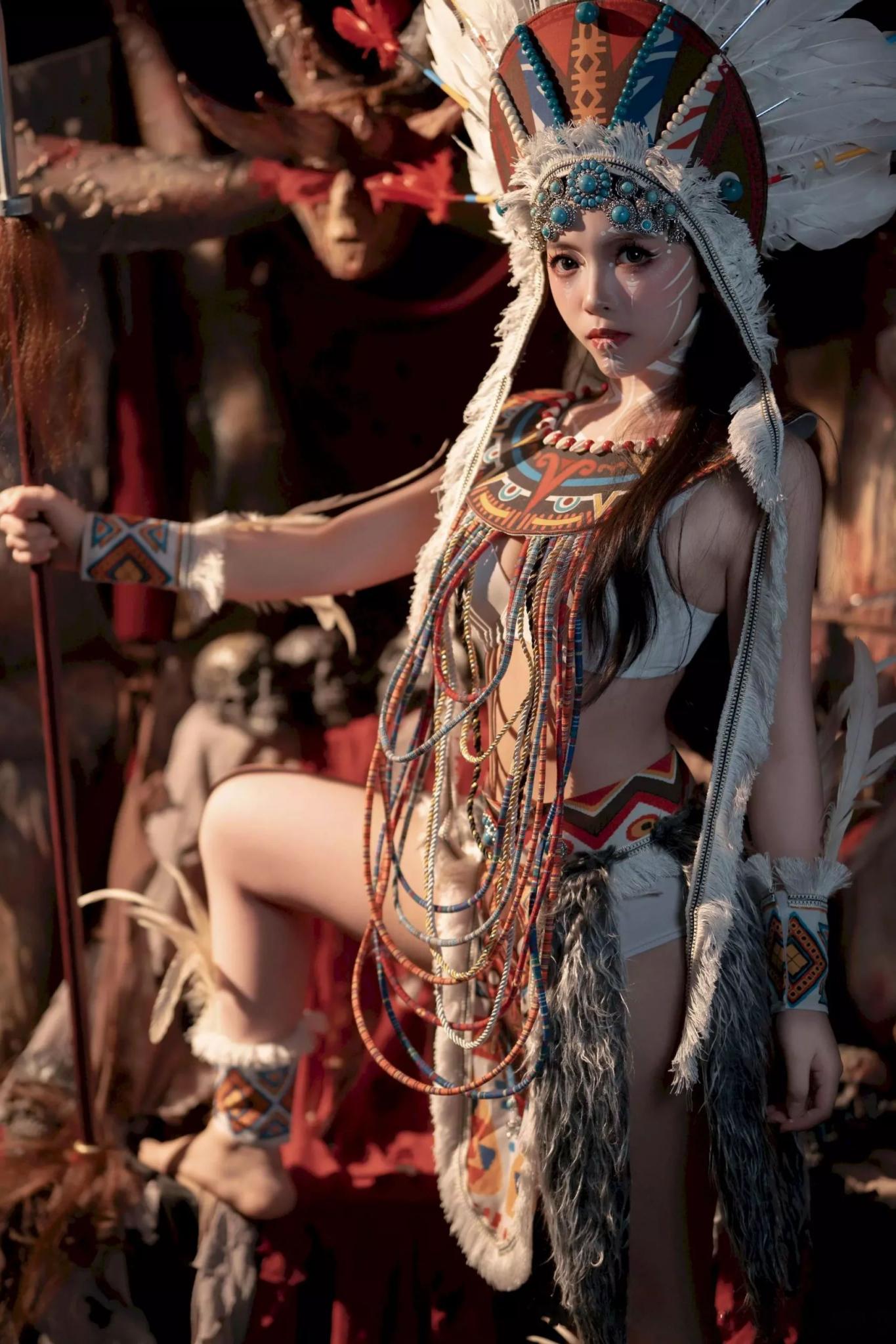 邦尼 - 印第安紫舞龙，勇武且性感的女战士