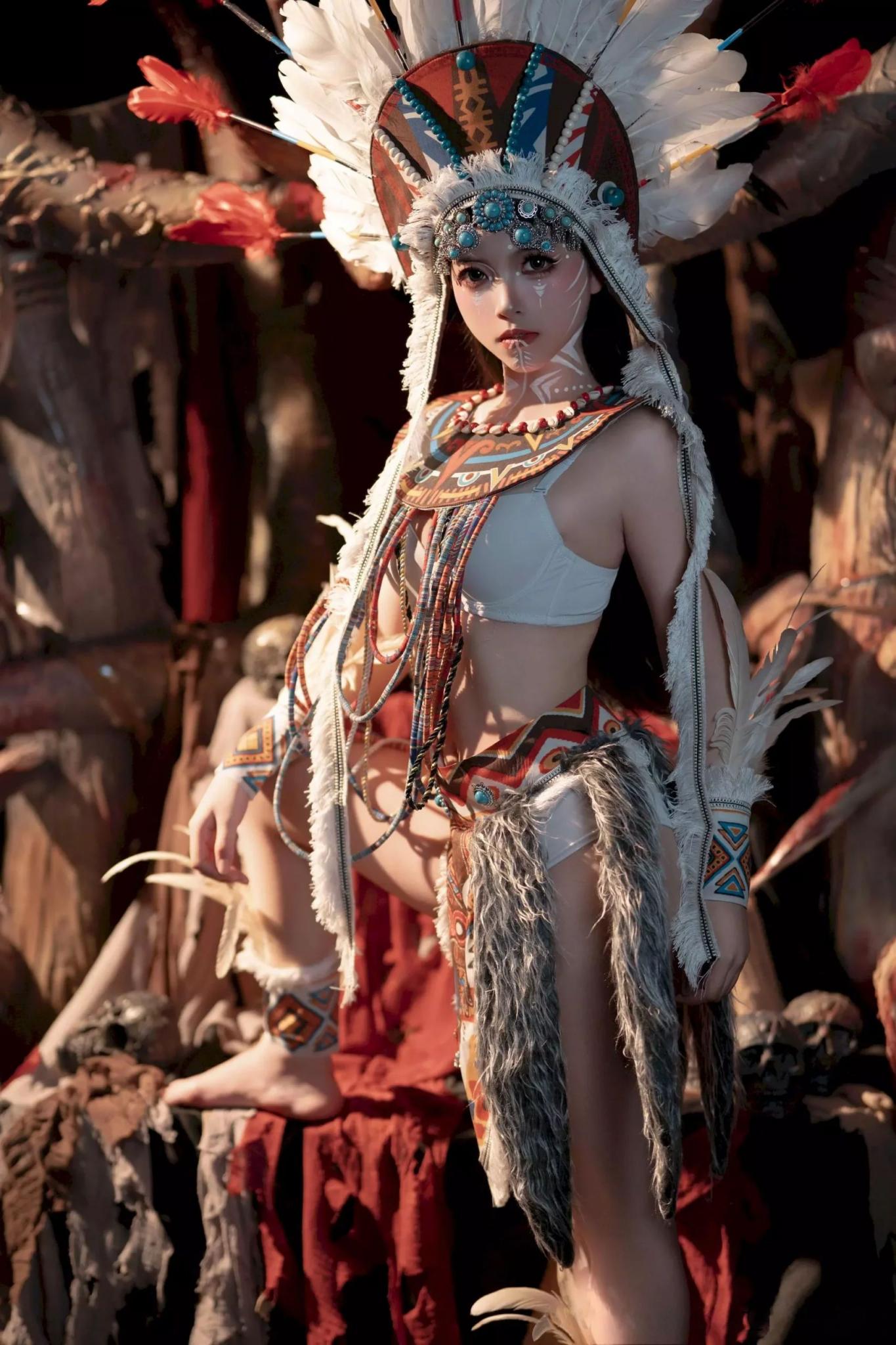 邦尼 - 印第安紫舞龙，勇武且性感的女战士