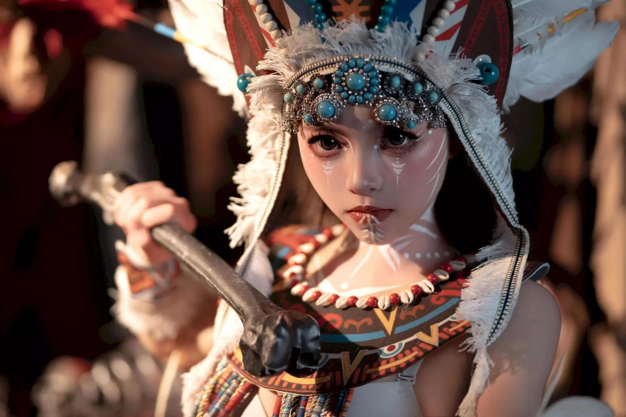 邦尼 - 印第安紫舞龙，勇武且性感的女战士