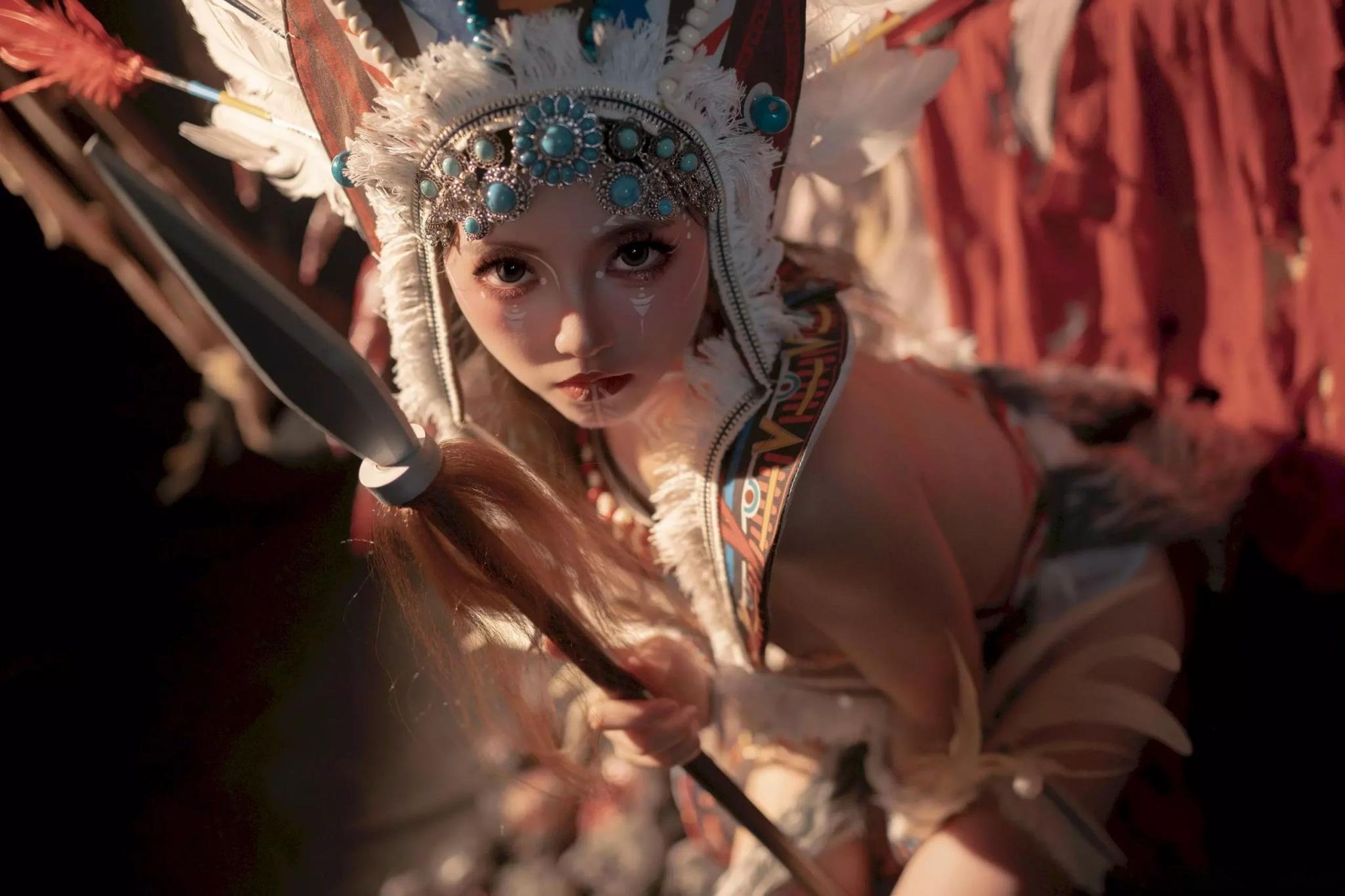 邦尼 - 印第安紫舞龙，勇武且性感的女战士