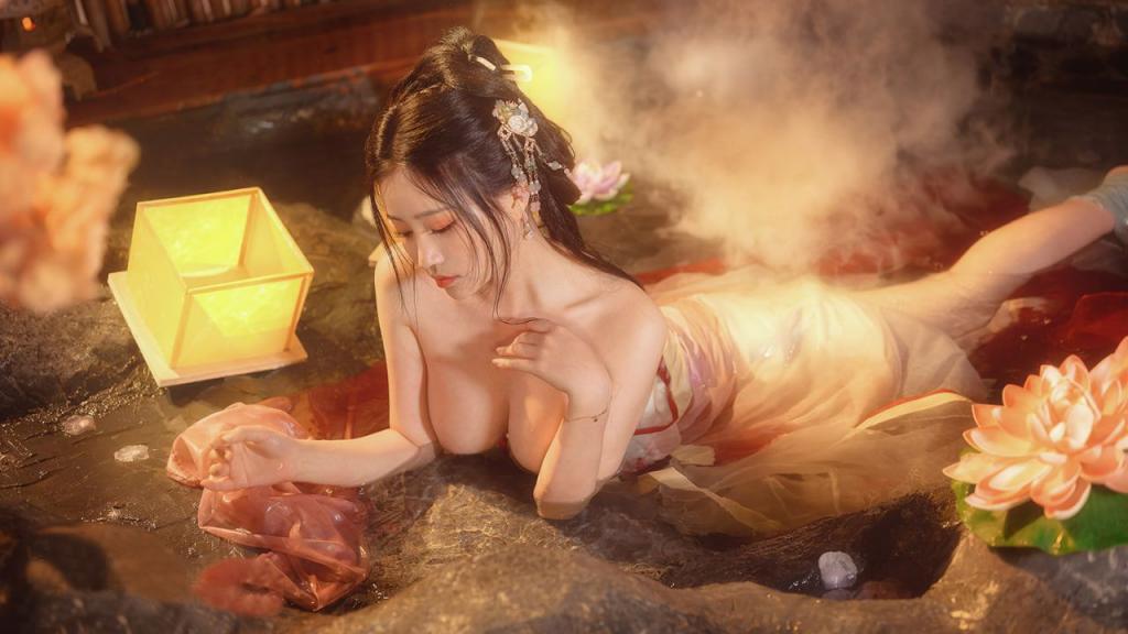 梦醉瑶，手如柔荑肤如凝脂