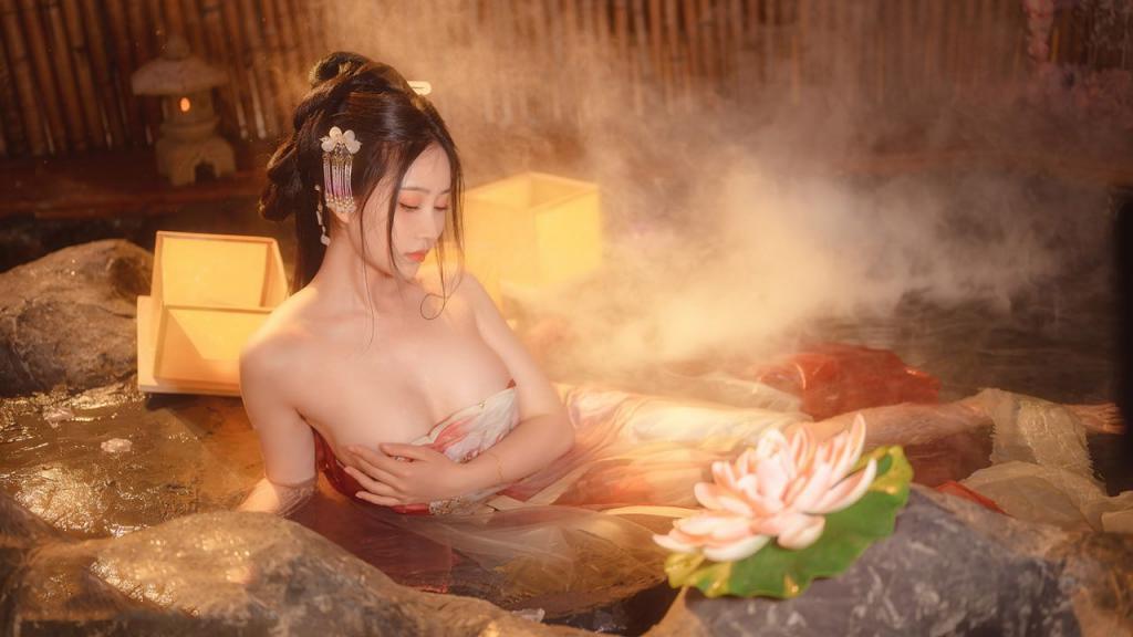 梦醉瑶，手如柔荑肤如凝脂