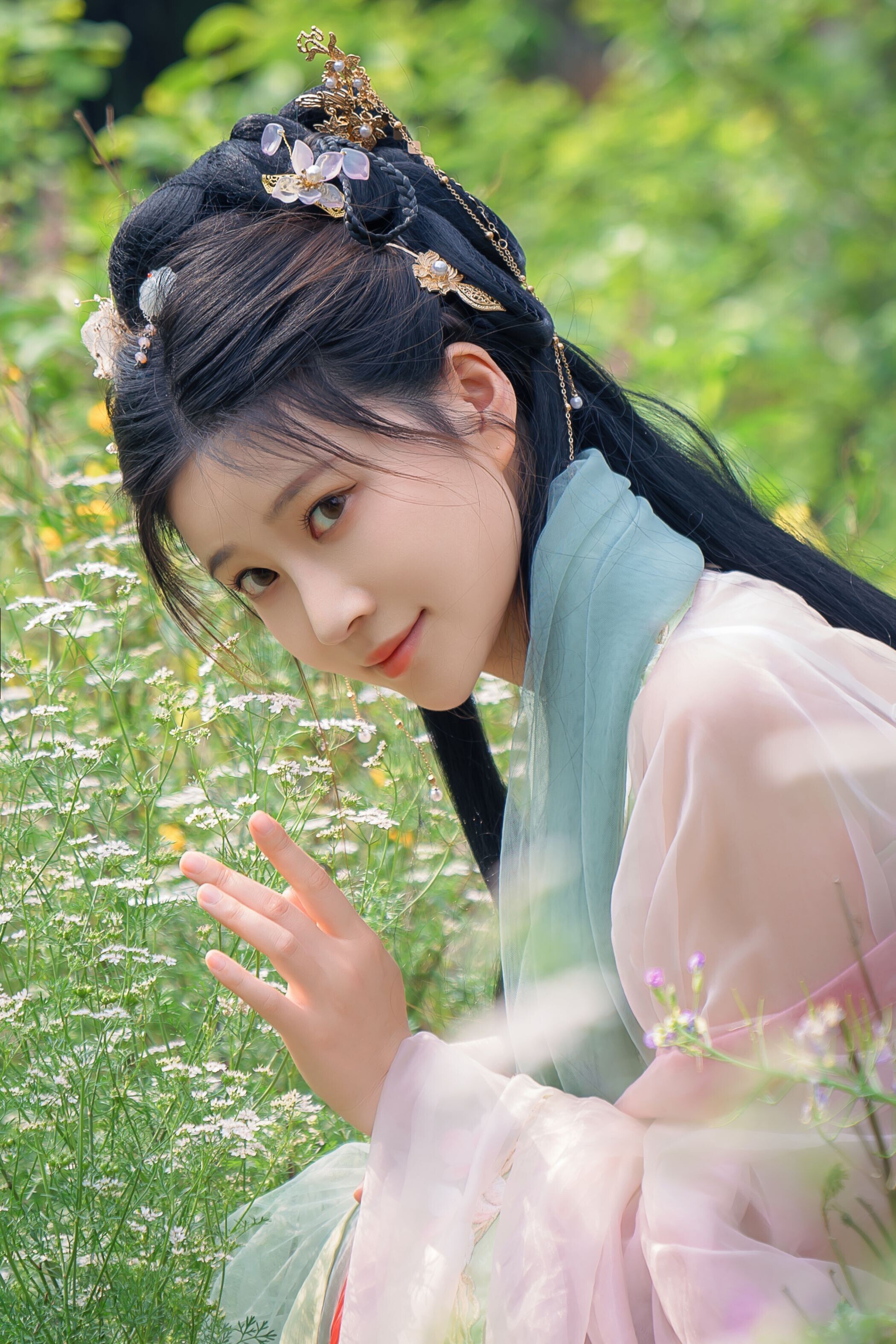 海棠仙，粉红海棠神仙美人
