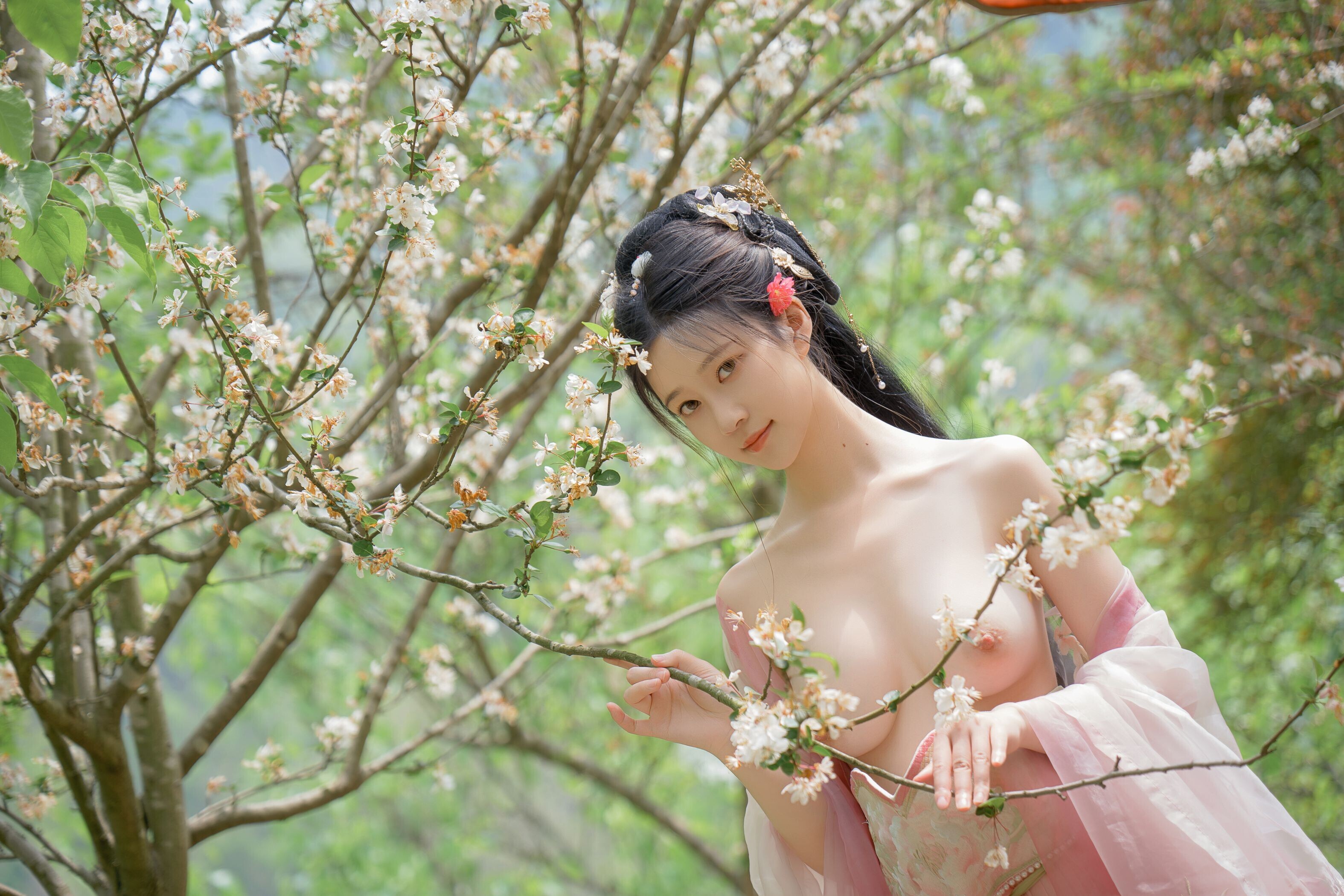 海棠仙，粉红海棠神仙美人