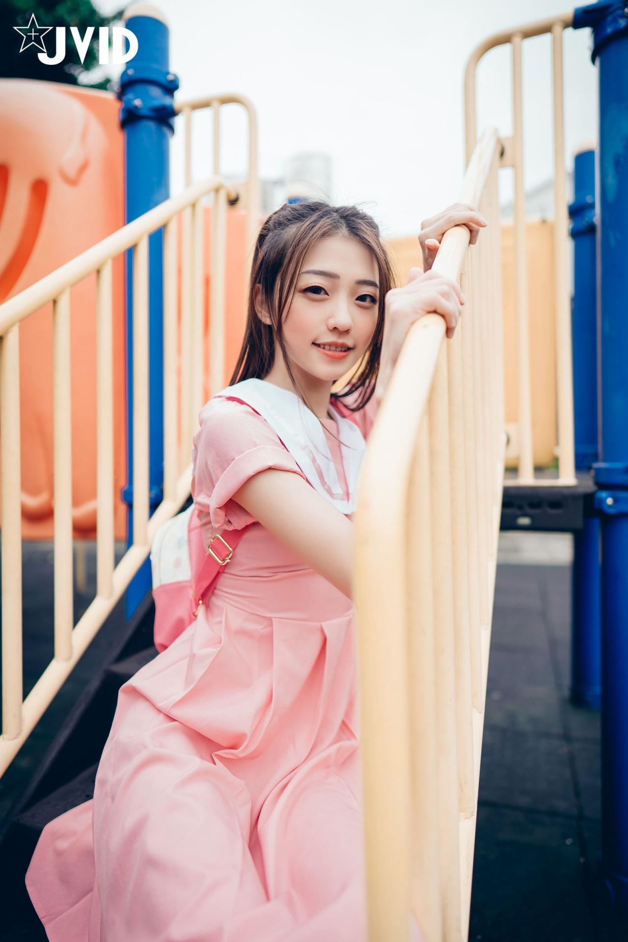 妍妍Angel，同学的清新微笑