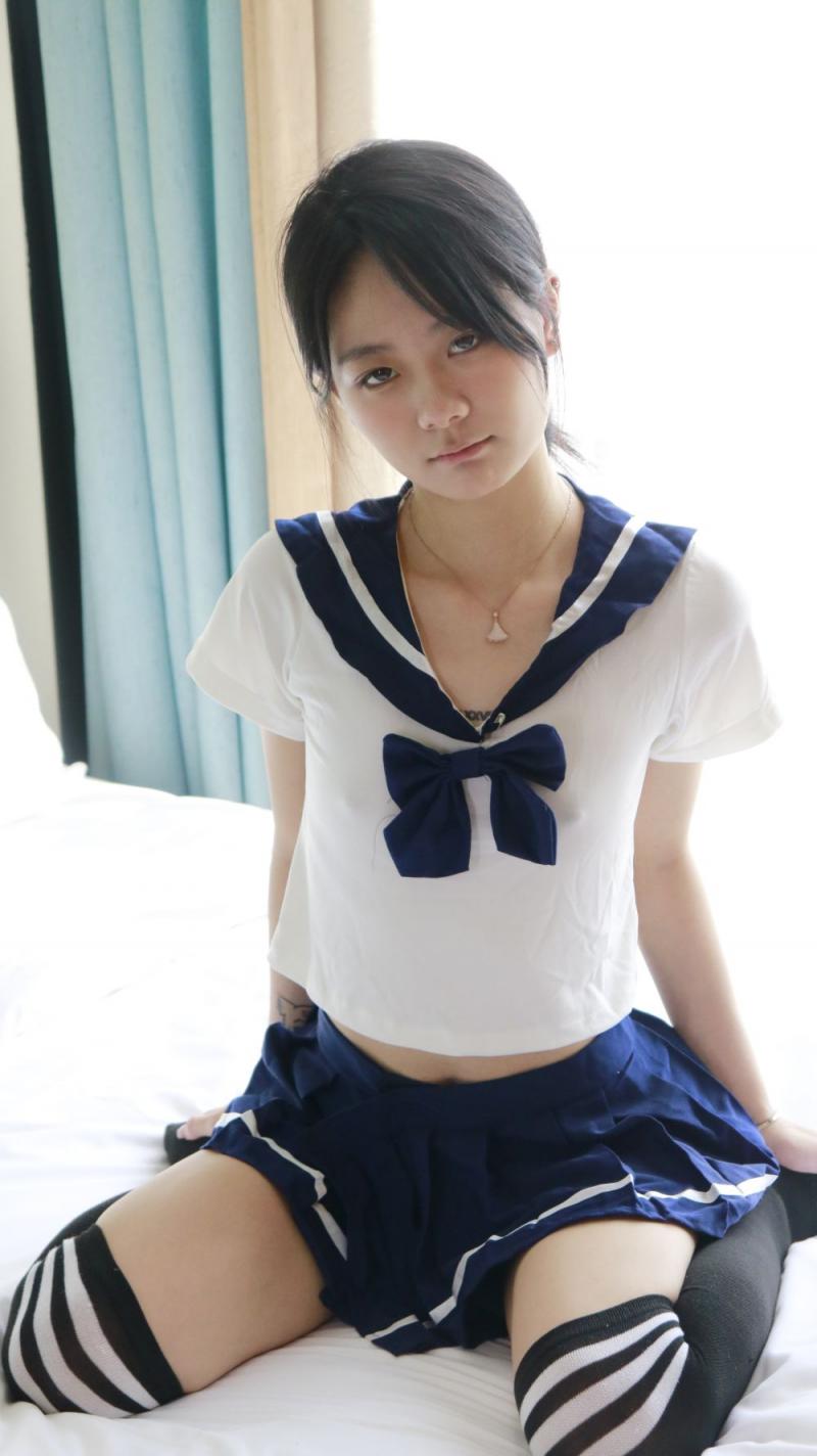 鲜嫩的顶级JK学妹